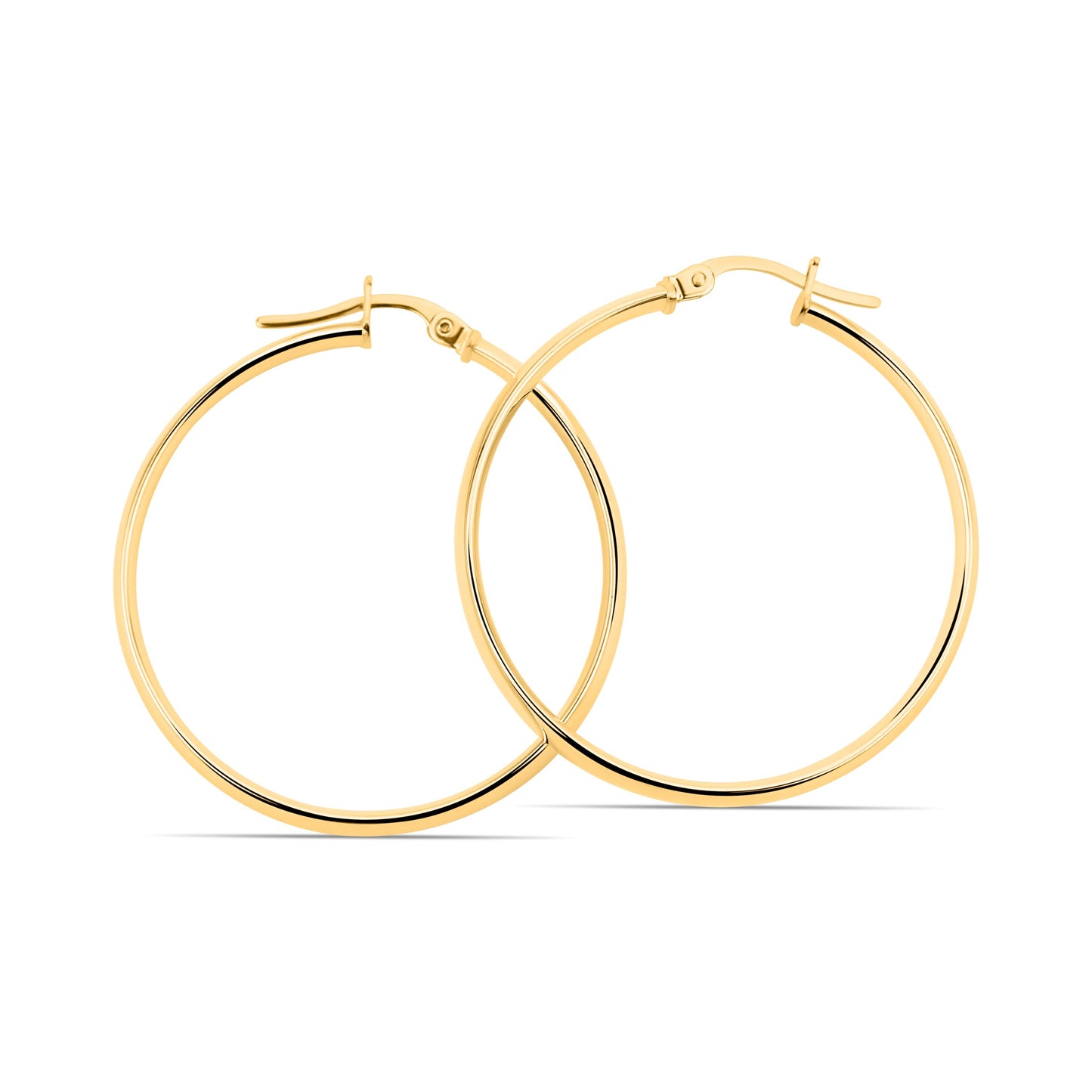 GIOVE MIO Argollas en Oro Amarillo de 18Kt. Oro 18Kt / Amarillo / 33MM TUB 3.8X1.5MM