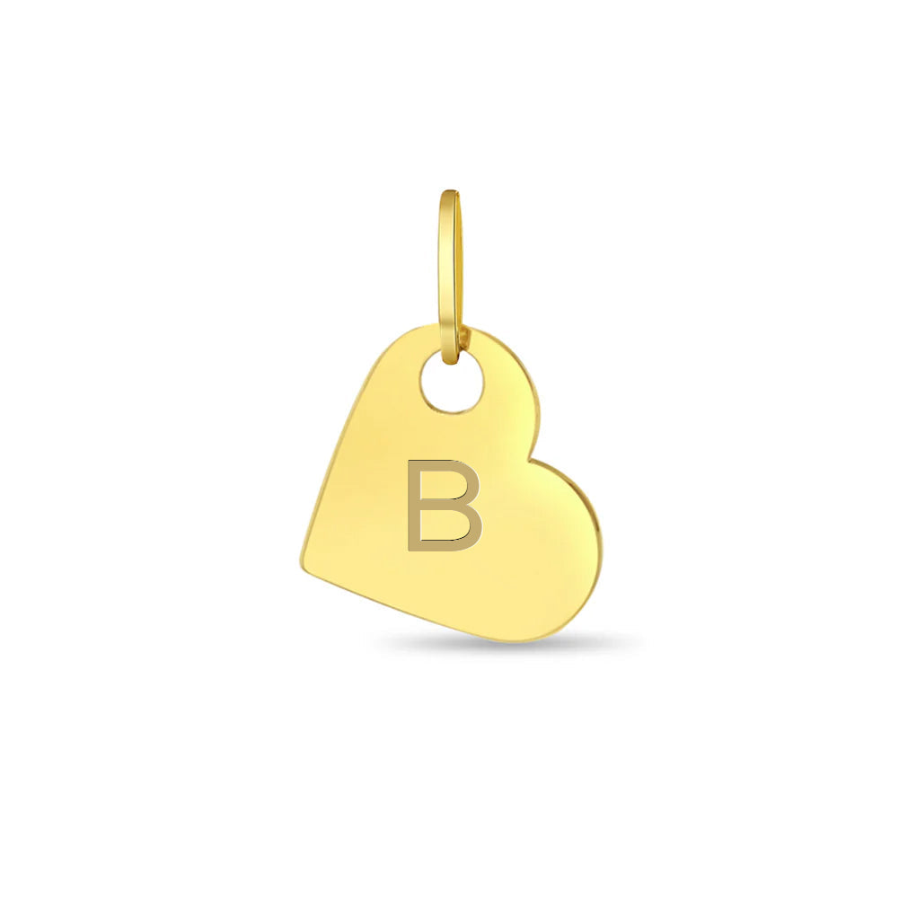 GIOVE MIO HEART PENDANT IN 14KT YELLOW GOLD