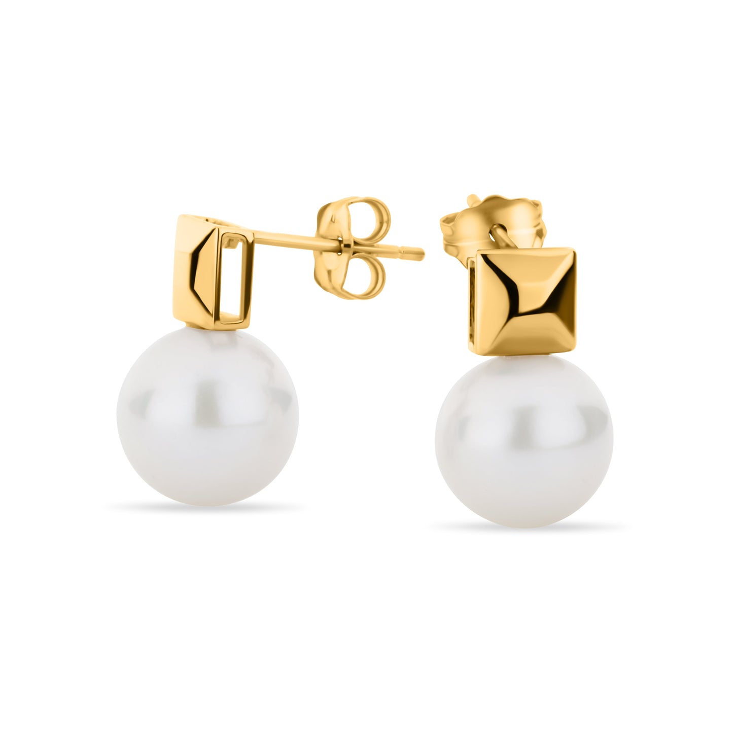 GIOVE MIO: Anillo Fashion en Oro Amarillo 18kt con Perla Cultivada Aguadulce - ¡Destaca con Elegancia y Estilo! ORO 18KT / AMARILLO