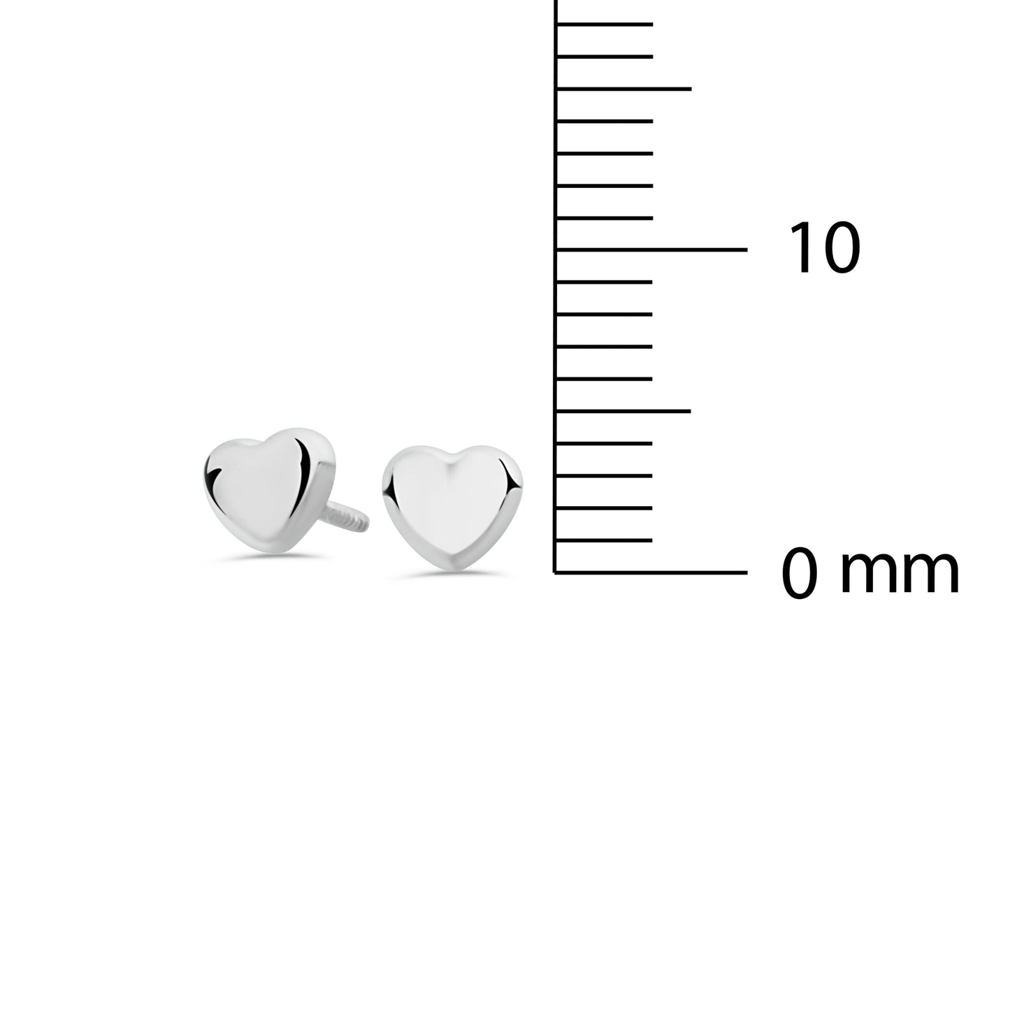 GIOVE MIO: Aretes Studs en Oro Blanco de 18kt con Cierre de Seguridad y Coral - ¡Atrévete a Brillar con Estilo! ORO 18KT / BLANCO