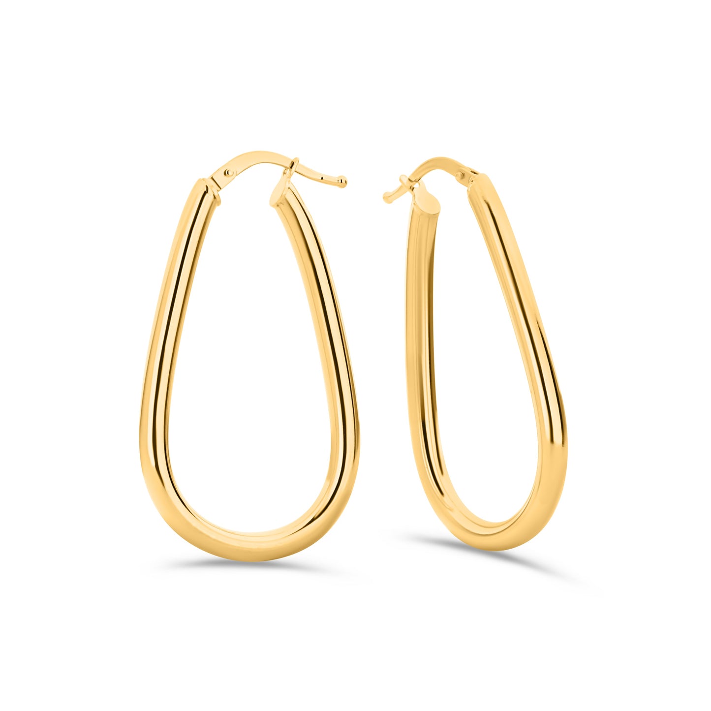 GIOVE MIO 18KT YELLOW GOLD HOOP EARRINGS