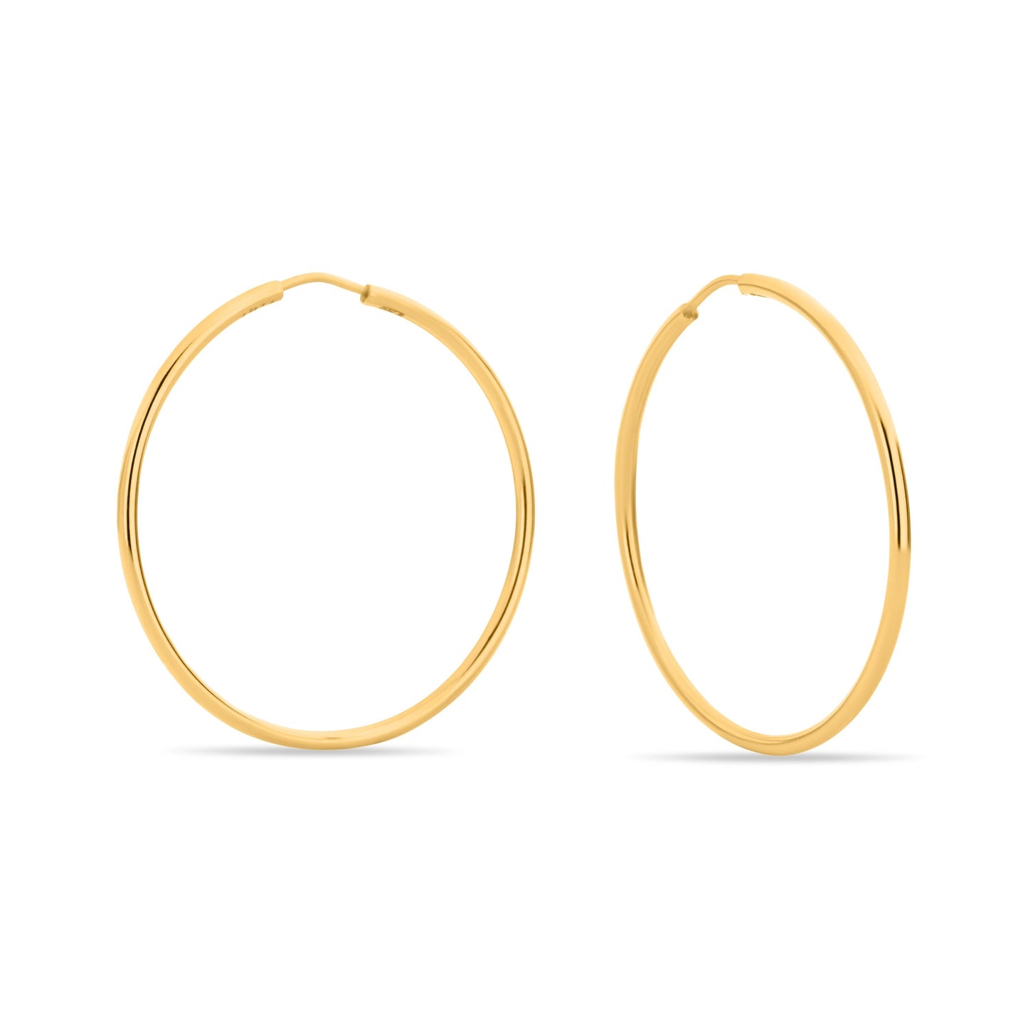 GIOVE MIO Argollas en Oro Amarillo de 18Kt. Oro 18Kt / Amarillo / 32MM TUB 1.5MM