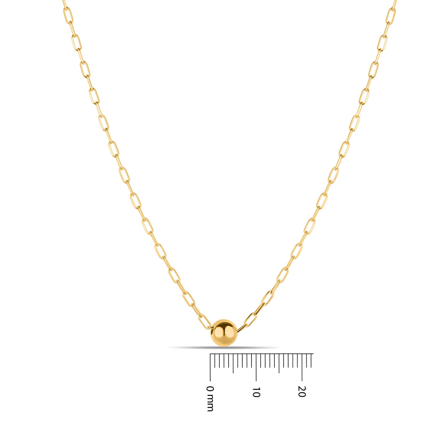 GIOVE MIO: Cadena con Dije de Cuenta de Oro en Oro Amarillo de 18kt - Elegancia y distinción en cada detalle. ¡Atrévete a brillar con sofisticación y estilo! ¡Haz tu compra ahora y deslumbra con esta pieza única de alta calidad! ORO 18KT / AMARILLO