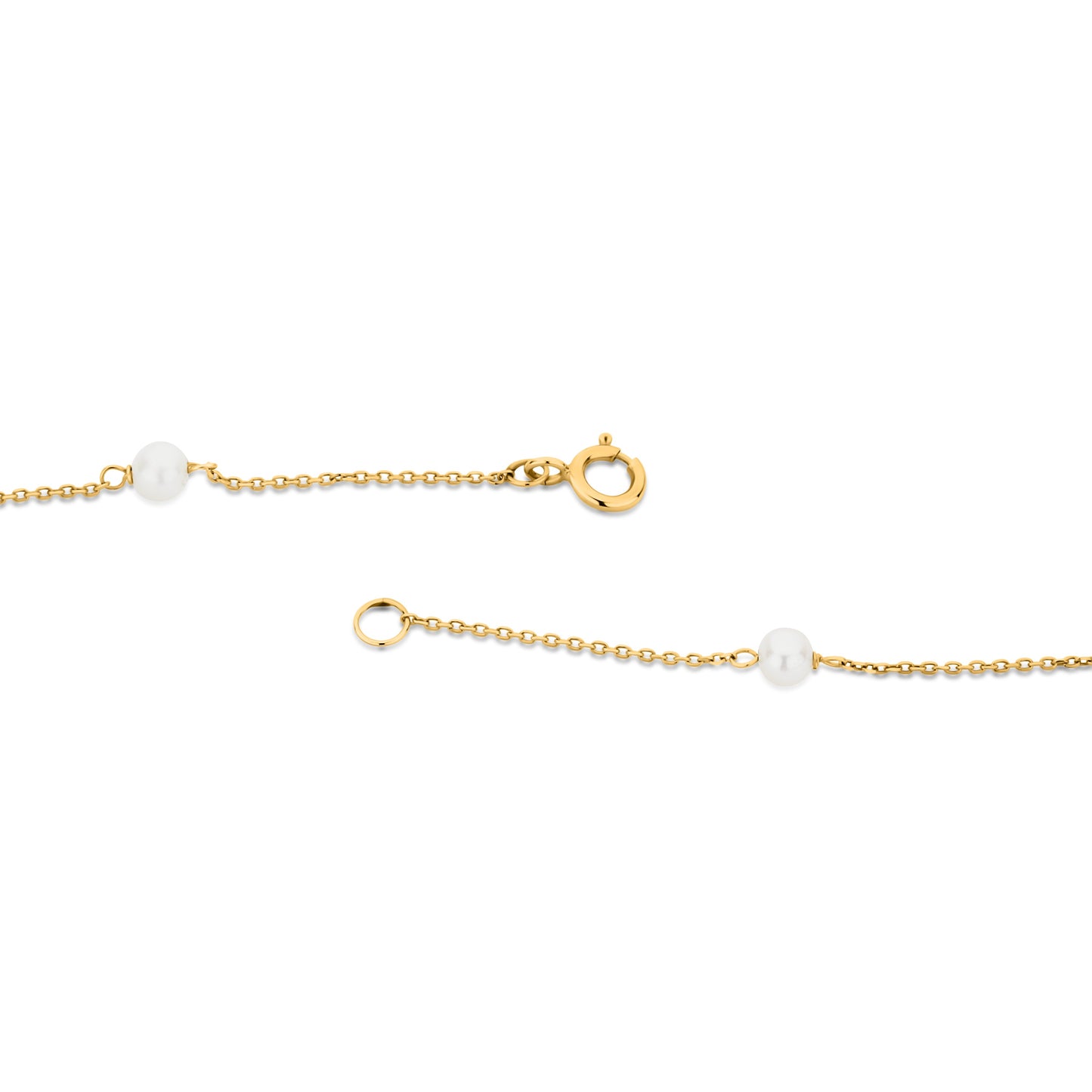 GIOVE MIO: Joya de oro amarillo con medalla de la Virgen Milagrosa y perla - Regalo único y significativo para esa persona especial. ¡Hazla sentir especial con esta cadena elegante y llena de propósito! ORO 18KT / AMARILLO