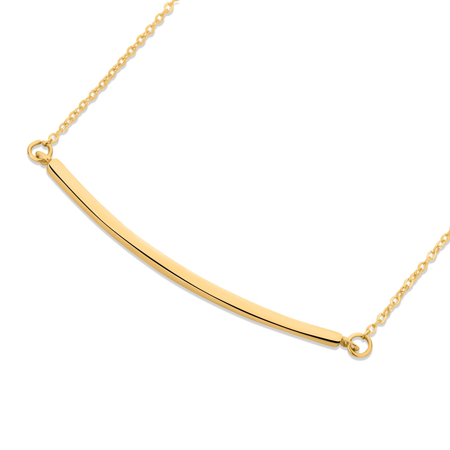 GIOVE MIO Cadena con Sonrisa en Oro Amarillo de 14Kt. Oro 14Kt / Amarillo / 33X1.4MM