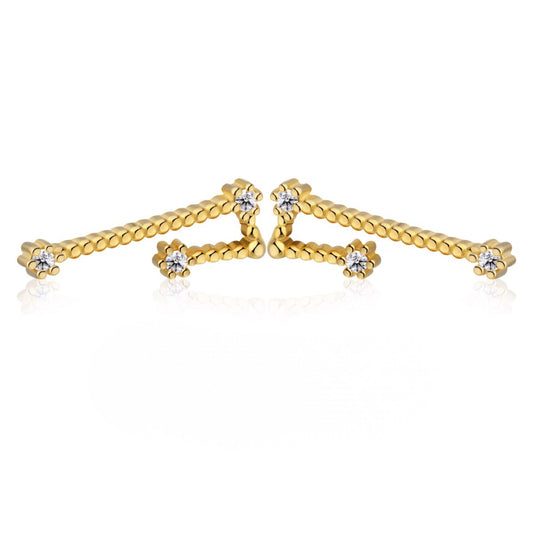 GIOVE MIO: Eleva tu estilo con nuestro anillo fashion en plata 925. ¡Destaca con elegancia y sofisticación! ¡Hazlo tuyo ahora! PLATA 925 / AMARILLO