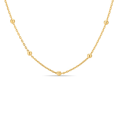 GIOVE MIO Cadena Allegra en Plata 925 Bañada en Oro Amarillo de 18Kt. Plata 925 Bañada en Oro 18Kt / Amarillo