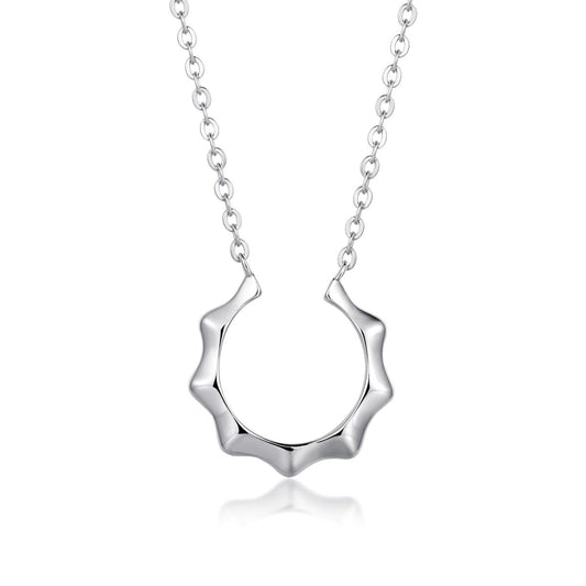 GIOVE MIO CHAIN NECKLACE WITH 925 WHITE SILVER PENDANT