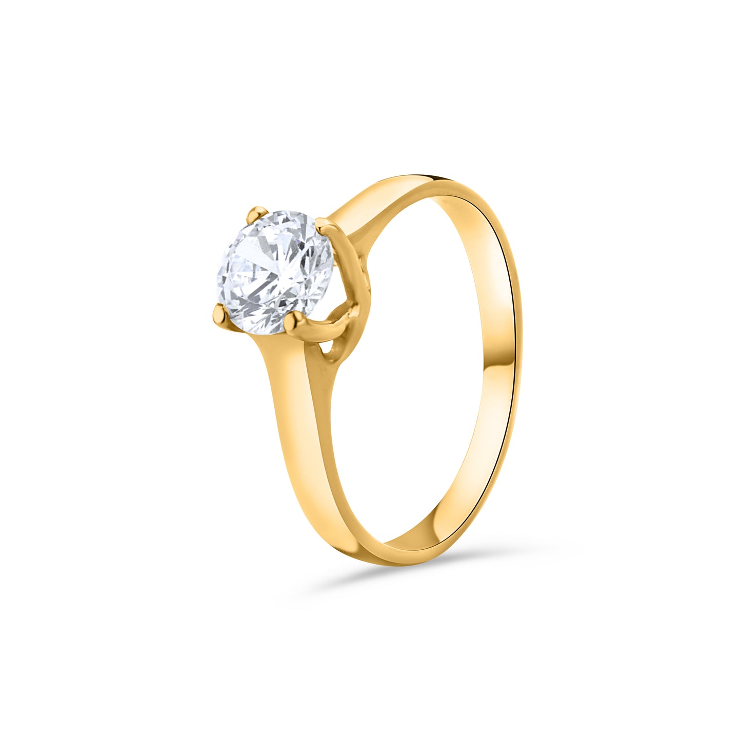 GIOVE MIO Solitario en Oro Amarillo de 18Kt. Oro 18Kt / Amarillo