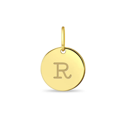 GIOVE MIO 14KT YELLOW GOLD PLATE PENDANT