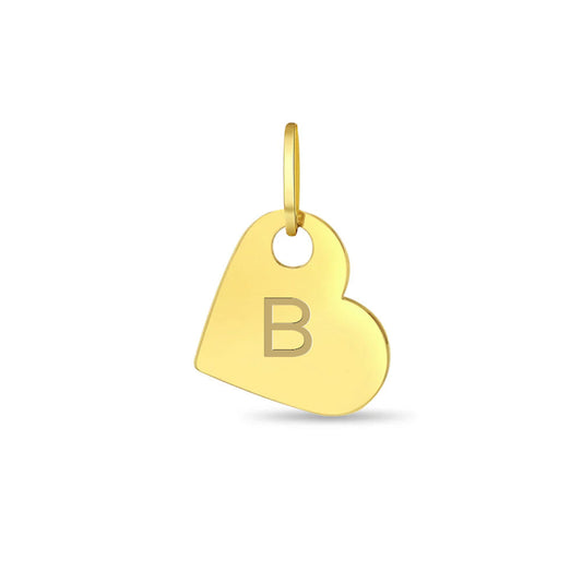 GIOVE MIO HEART PENDANT IN 14KT YELLOW GOLD