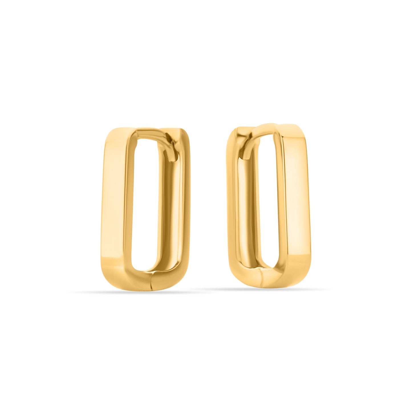 GIOVE MIO Huggies en Oro Amarillo de 14Kt. Oro 14Kt / Amarillo / 12.5X2.2MM