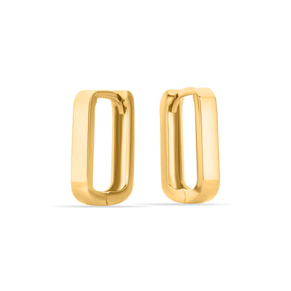 GIOVE MIO Huggies en Oro Amarillo de 14Kt. Oro 14Kt / Amarillo / 12.5X2.2MM