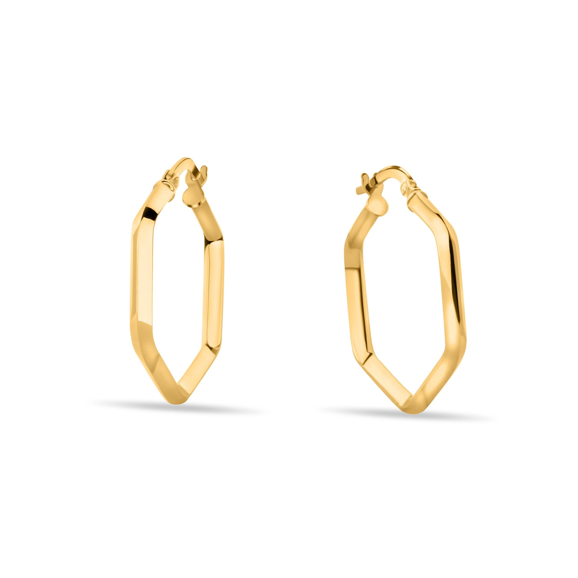 GIOVE MIO Argollas en Oro Amarillo de 14Kt. Oro 14Kt / Amarillo / 23X22MM TUB 2.5MM