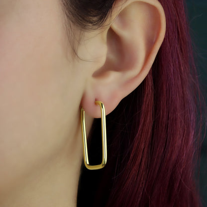 GIOVE MIO Argollas en Oro Amarillo de 14Kt. Oro 14Kt / Amarillo