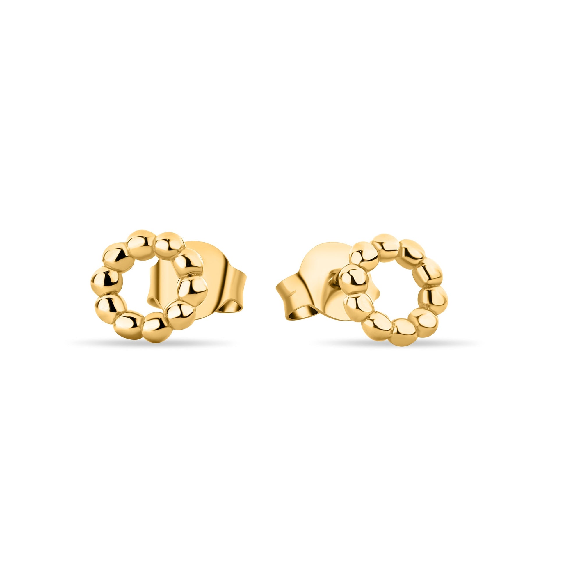 GIOVE MIO Studs en Oro Amarillo de 14Kt. Oro 14Kt / Amarillo / 7MM