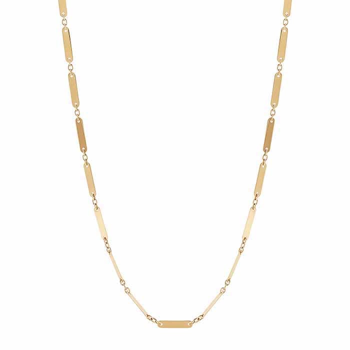 GIOVE MIO Collar Statement en Oro Amarillo de 14Kt. Oro 14Kt / Amarillo