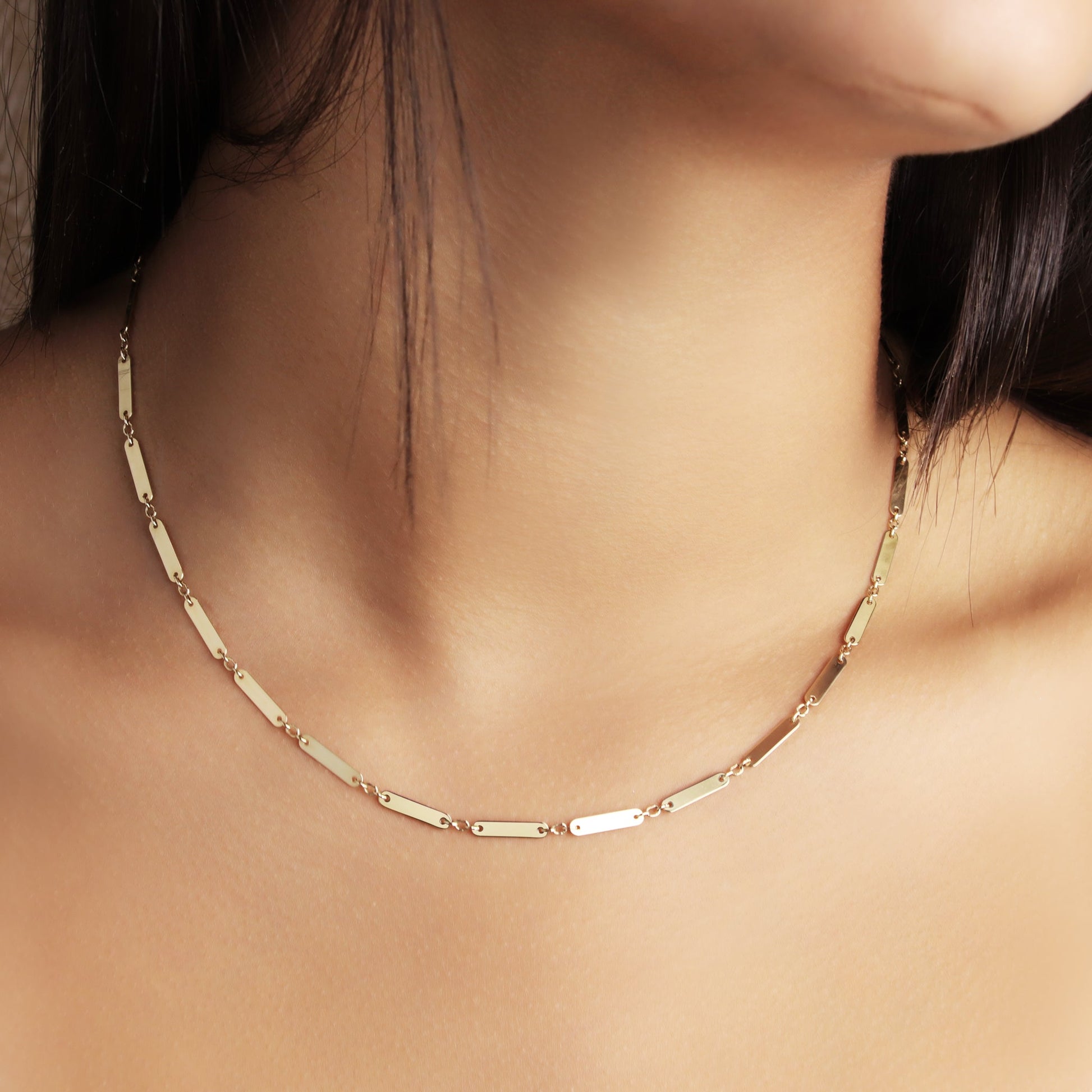 GIOVE MIO Collar Statement en Oro Amarillo de 14Kt. Oro 14Kt / Amarillo