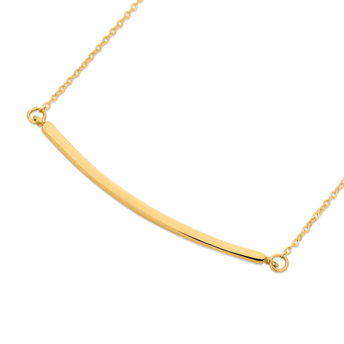 GIOVE MIO Cadena con Sonrisa en Oro Amarillo de 14Kt. Oro 14Kt / Amarillo / 32X1.5MM