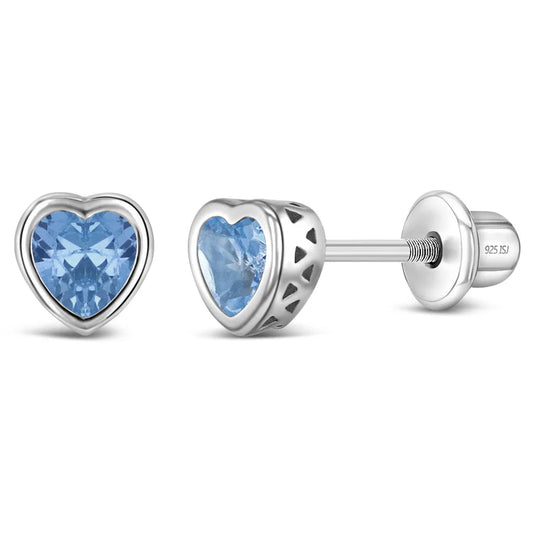 GIOVE MIO STUD EARRINGS IN WHITE 925 SILVER, WITH CUBIC ZIRCONIA CT.