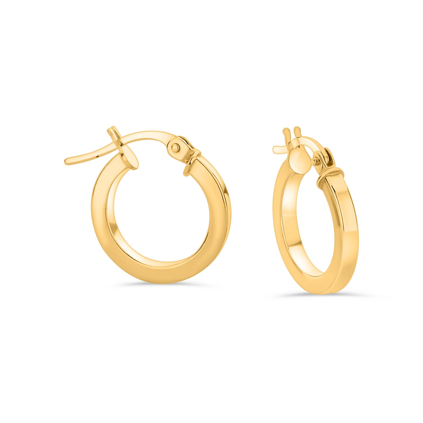 GIOVE MIO Argollas en Oro Amarillo de 18Kt. Oro 18Kt / Amarillo / 13.8MM TUB 2X2MM