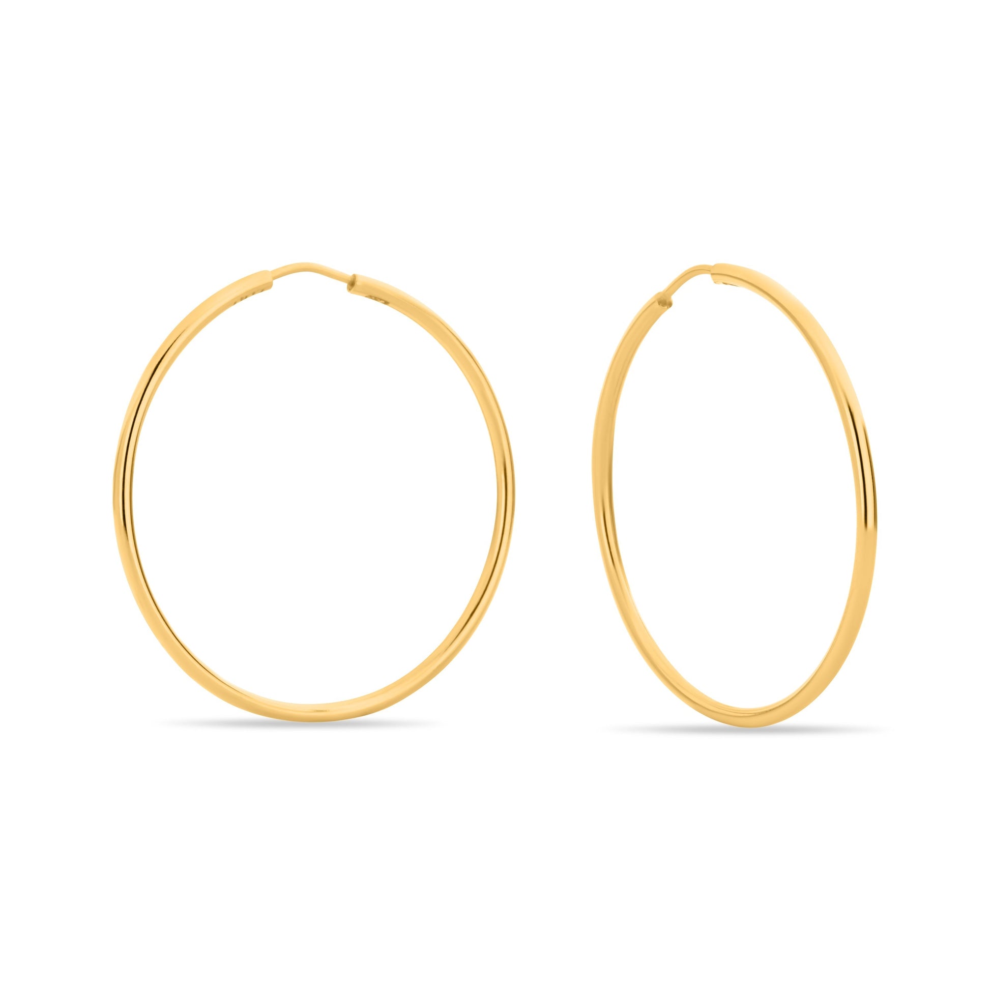 GIOVE MIO Argollas en Oro Amarillo de 18Kt. Oro 18Kt / Amarillo / 32MM TUB 1.5MM