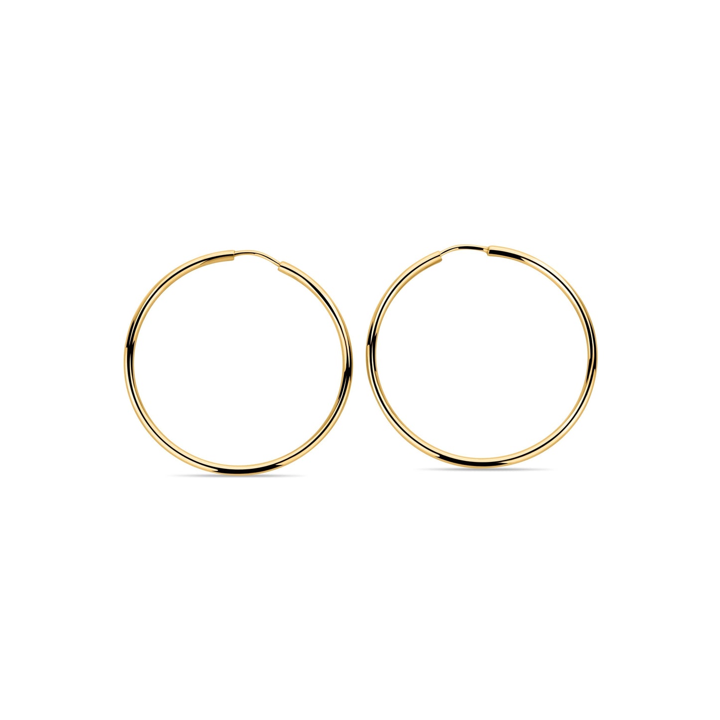 GIOVE MIO Argollas en Oro Amarillo de 18Kt. Oro 18Kt / Amarillo / 32MM TUB 1.5MM