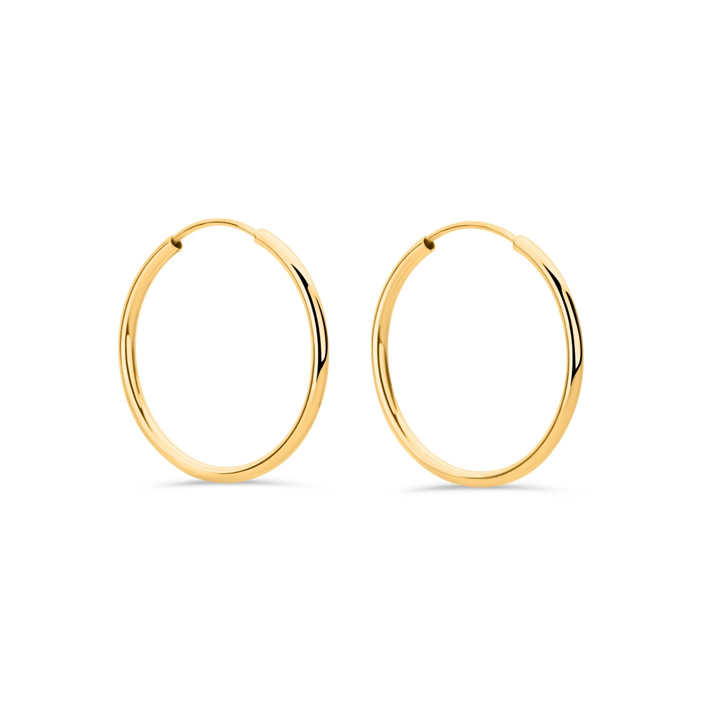GIOVE MIO Argollas en Oro Amarillo de 18Kt. Oro 18Kt / Amarillo / 20X1MM