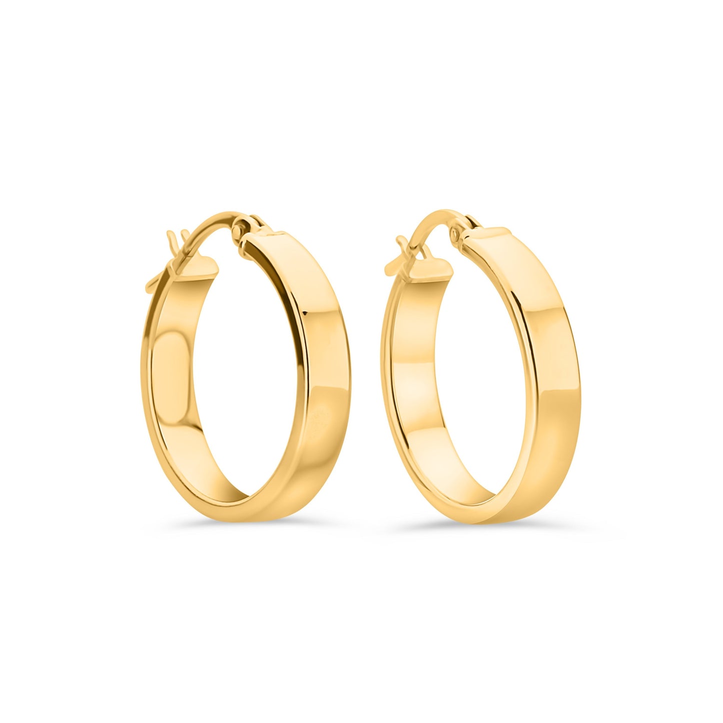 GIOVE MIO Argollas en Oro Amarillo de 18Kt. Oro 18Kt / Amarillo / 17MM TUB 3.5X1.3MM