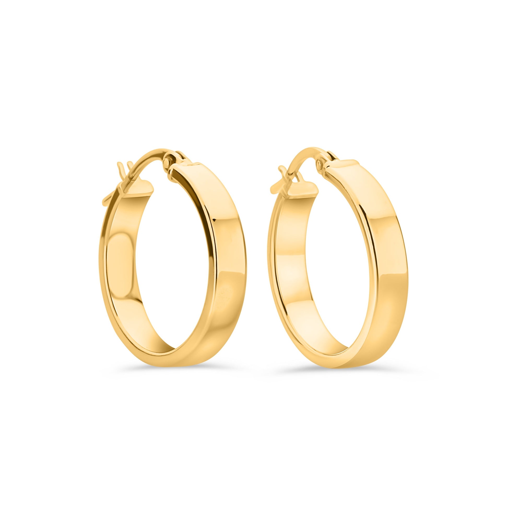 GIOVE MIO Argollas en Oro Amarillo de 18Kt. Oro 18Kt / Amarillo / 17MM TUB 3.5X1.3MM