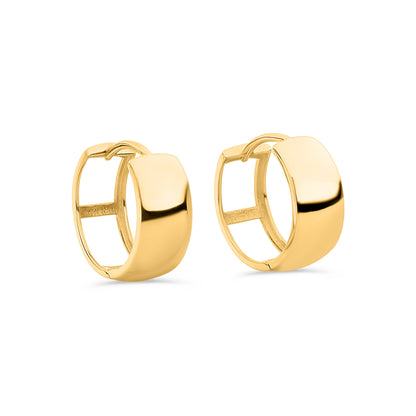 GIOVE MIO Huggies en Oro Amarillo de 18Kt. Oro 18Kt / Amarillo / 14.5MMX6MM