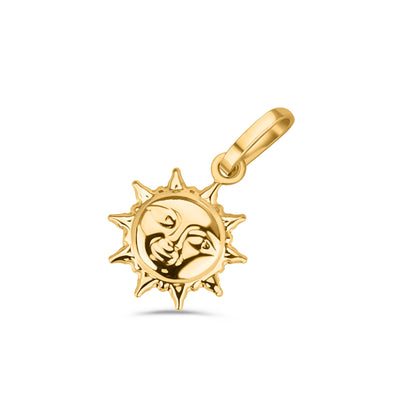 GIOVE MIO Dije de Sol en Oro Amarillo de 18Kt. Oro 18Kt / Amarillo / 10MM