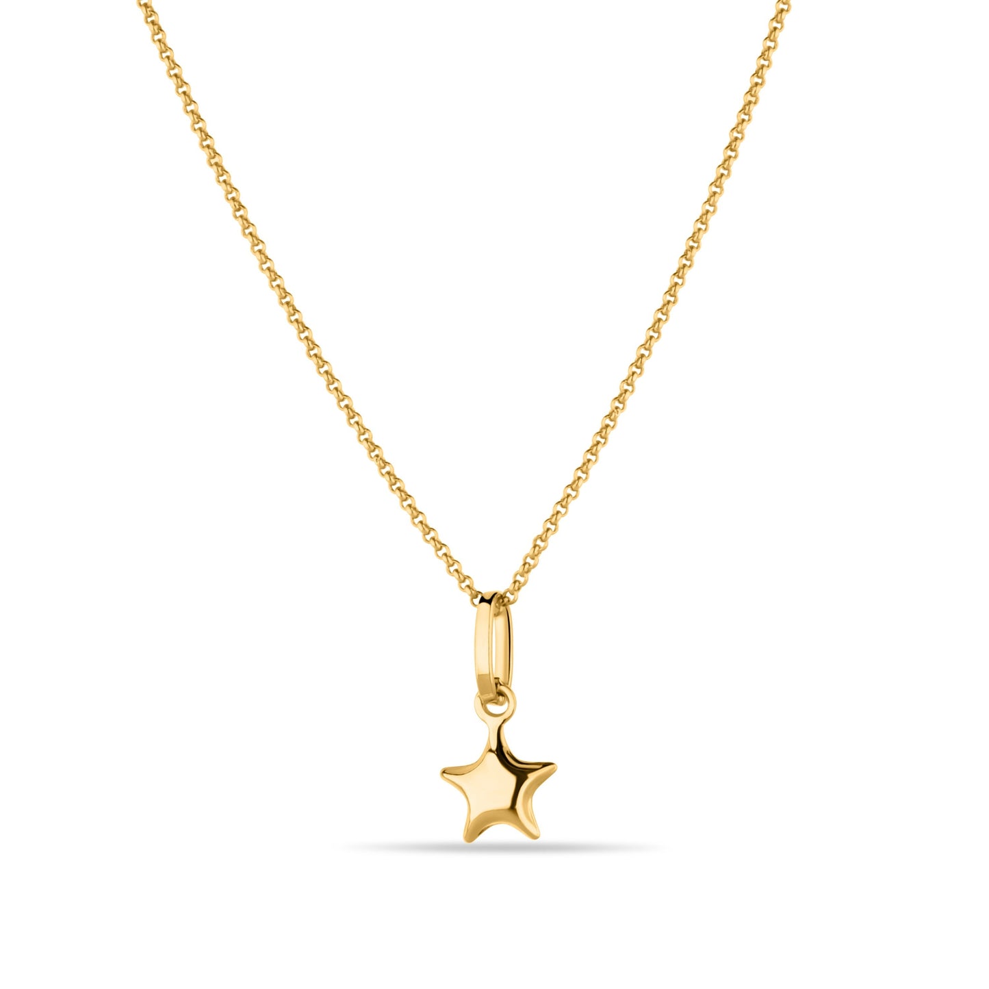GIOVE MIO Dije de Estrella en Oro Amarillo de 18Kt. Oro 18Kt / Amarillo