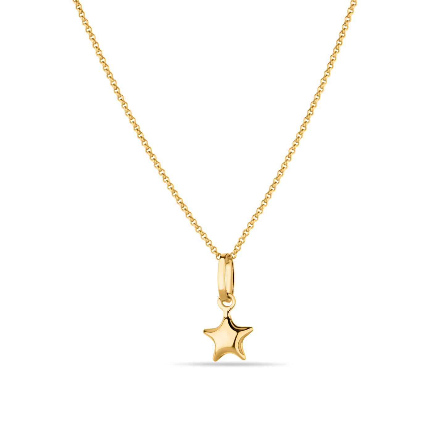GIOVE MIO Dije de Estrella en Oro Amarillo de 18Kt. Oro 18Kt / Amarillo