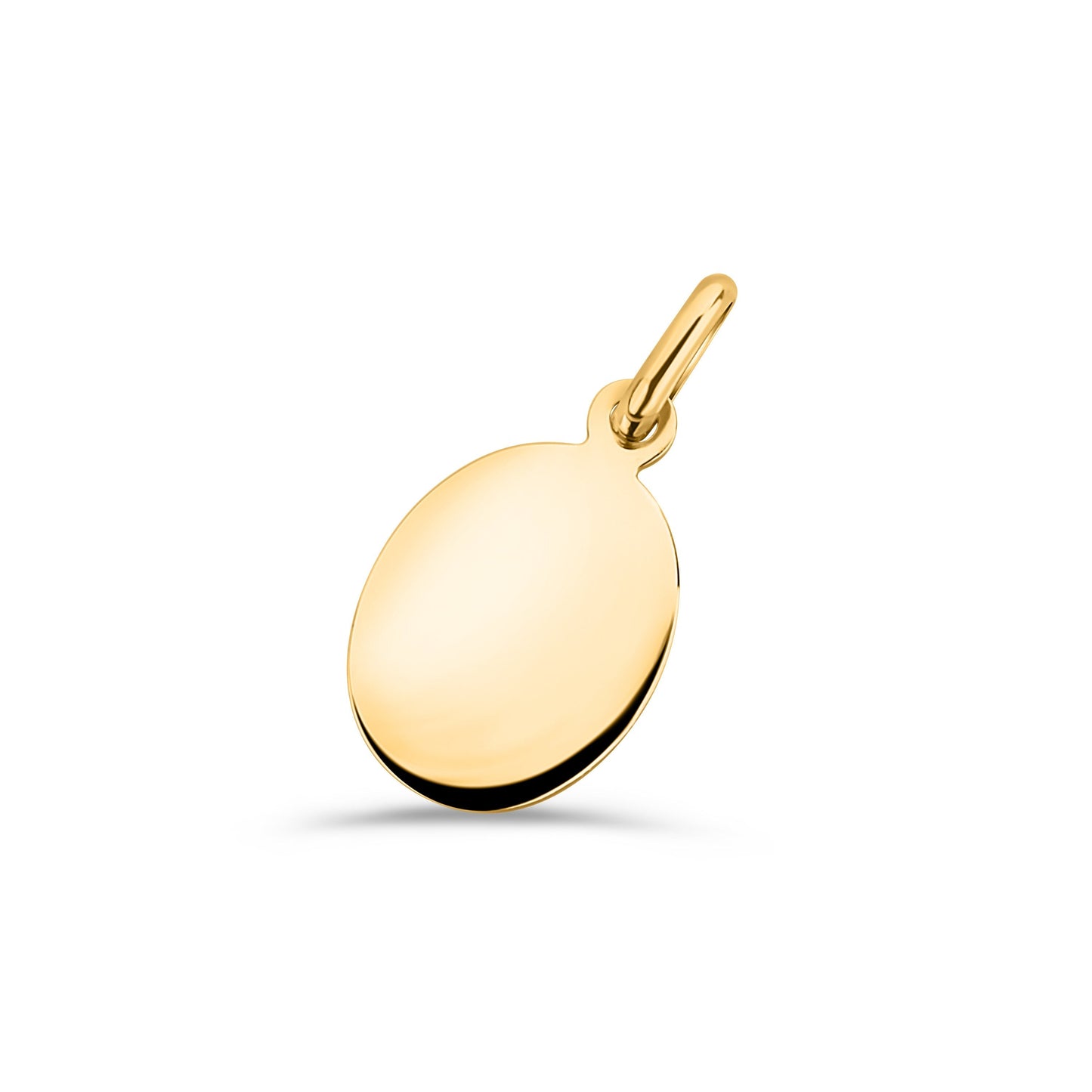 GIOVE MIO Dije de La Medalla de Ángel en Oro Amarillo de 18Kt. Oro 18Kt / Amarillo / 9X12MM