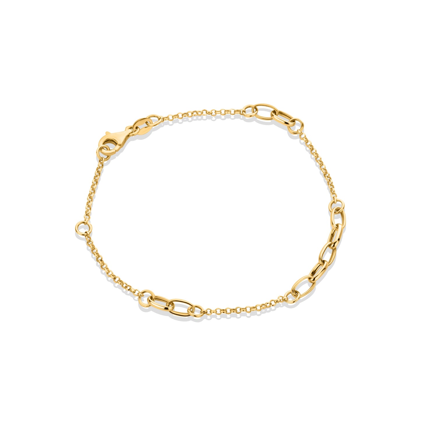 GIOVE MIO Pulsera de Cadena en Oro Amarillo de 18Kt. Oro 18Kt / Amarillo