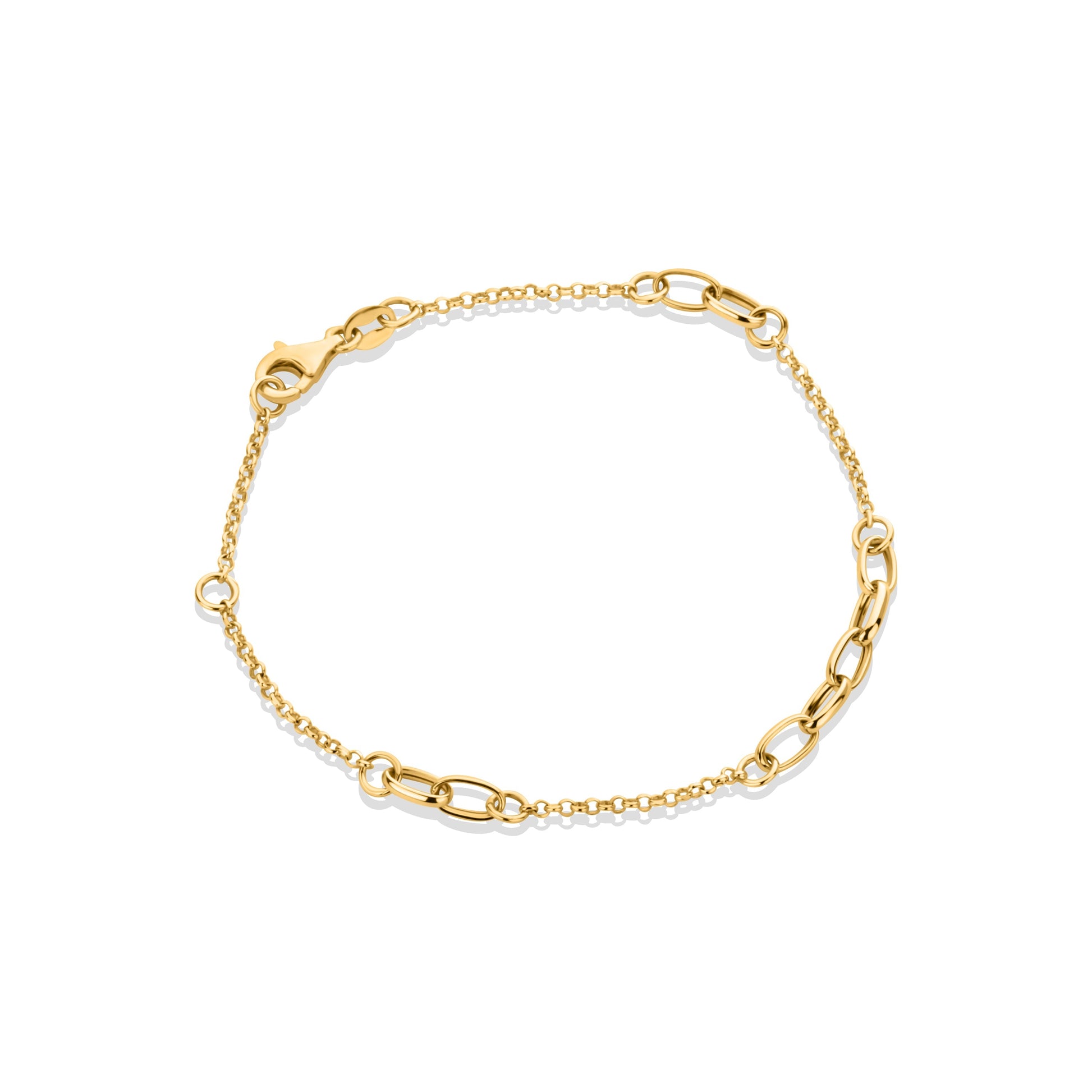 GIOVE MIO Pulsera de Cadena en Oro Amarillo de 18Kt. Oro 18Kt / Amarillo