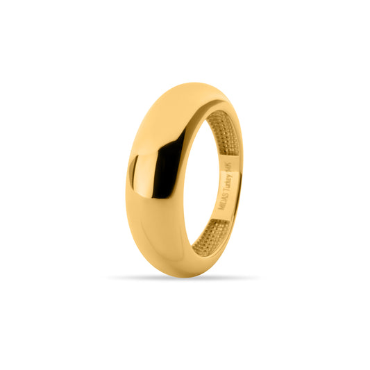 GIOVE MIO: Anillo Fashion de Oro Amarillo 14kt - ¡Deslumbra con Estilo! ORO 14KT / AMARILLO