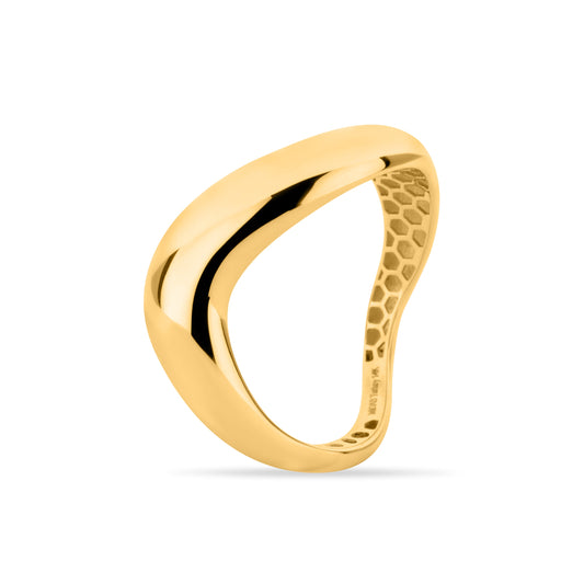 GIOVE MIO: Anillo Fashion en Oro Amarillo de 14kt que Deslumbrará en tu Dedo Talla US 6 ¡Hazte con Él Hoy y Brilla como Nunca Antes! ORO 14KT / AMARILLO