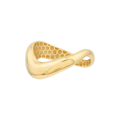 GIOVE MIO: Anillo Fashion en Oro Amarillo de 14kt que Deslumbrará en tu Dedo Talla US 6 ¡Hazte con Él Hoy y Brilla como Nunca Antes! ORO 14KT / AMARILLO