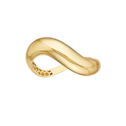 GIOVE MIO: Anillo Fashion en Oro Amarillo de 14kt que Deslumbrará en tu Dedo Talla US 6 ¡Hazte con Él Hoy y Brilla como Nunca Antes! ORO 14KT / AMARILLO