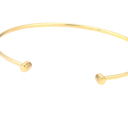 GIOVE MIO Pulsera Rígida Abierta en Oro Amarillo de 14Kt. Oro 14Kt / Amarillo / 58X1.7MM