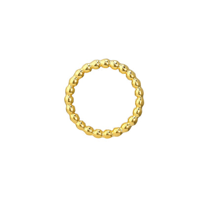 GIOVE MIO: ¡Deslumbra con nuestro anillo fashion de oro amarillo de 14kt US 6! ¡Atrévete a brillar como nunca antes! ORO 14KT / AMARILLO