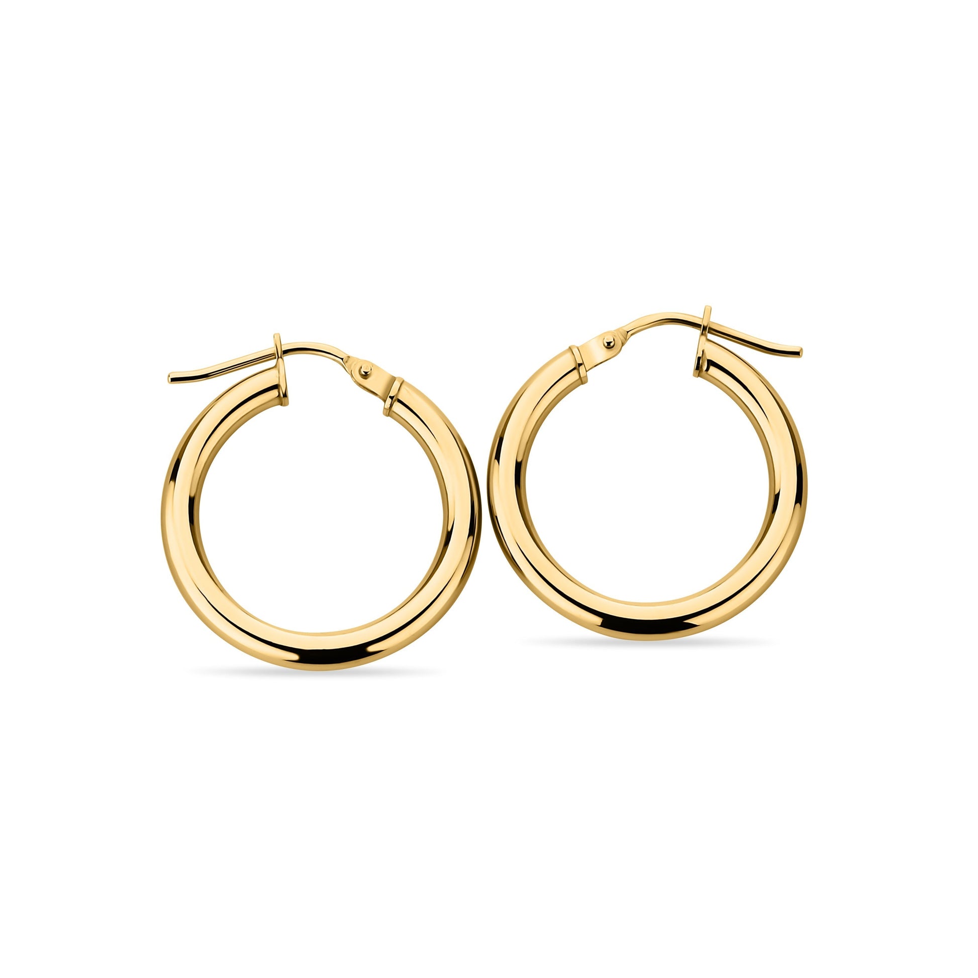 GIOVE MIO Argollas en Oro Amarillo de 18Kt. Oro 18Kt / Amarillo / 20MM TUB 2.5MM