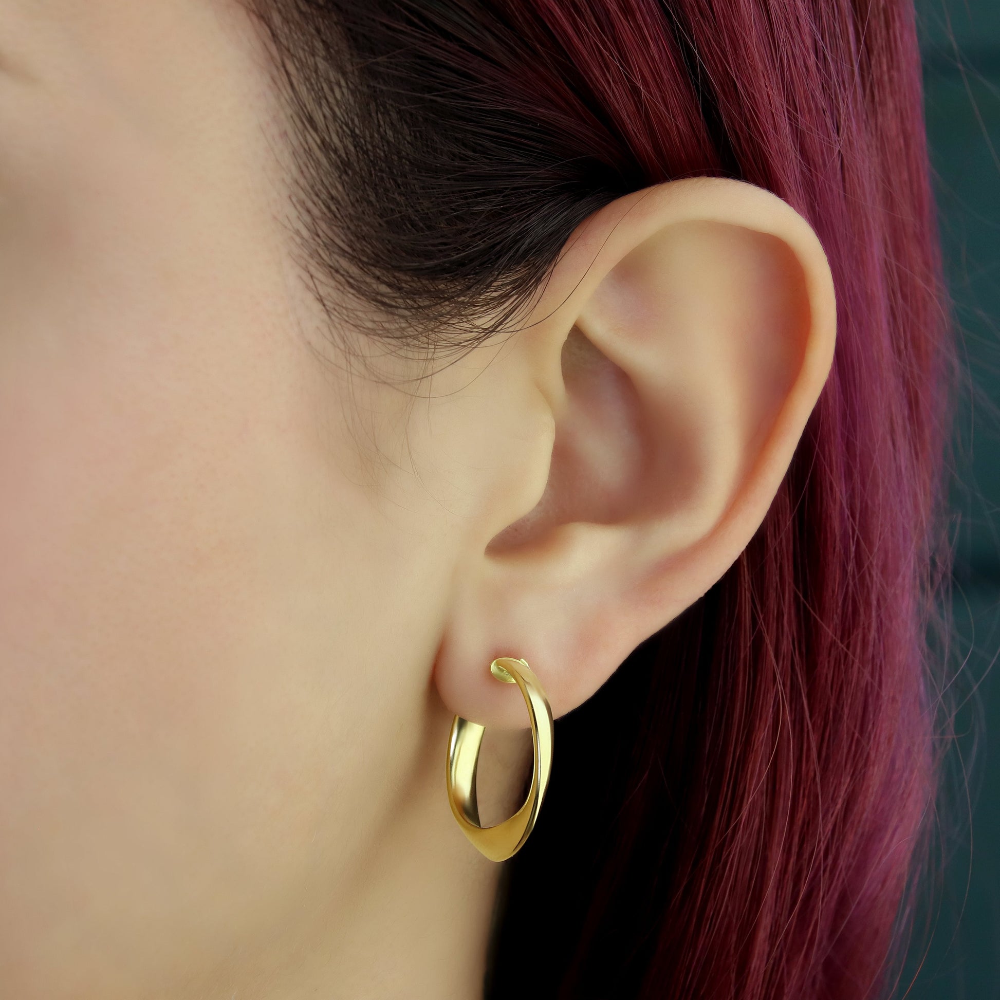 GIOVE MIO Argollas en Oro Amarillo de 18Kt. Oro 18Kt / Amarillo / 20.5X19MM