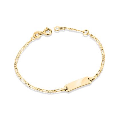 GIOVE MIO Esclava con Placa en Oro Amarillo de 18Kt. Oro 18Kt / Amarillo / 5X16MM