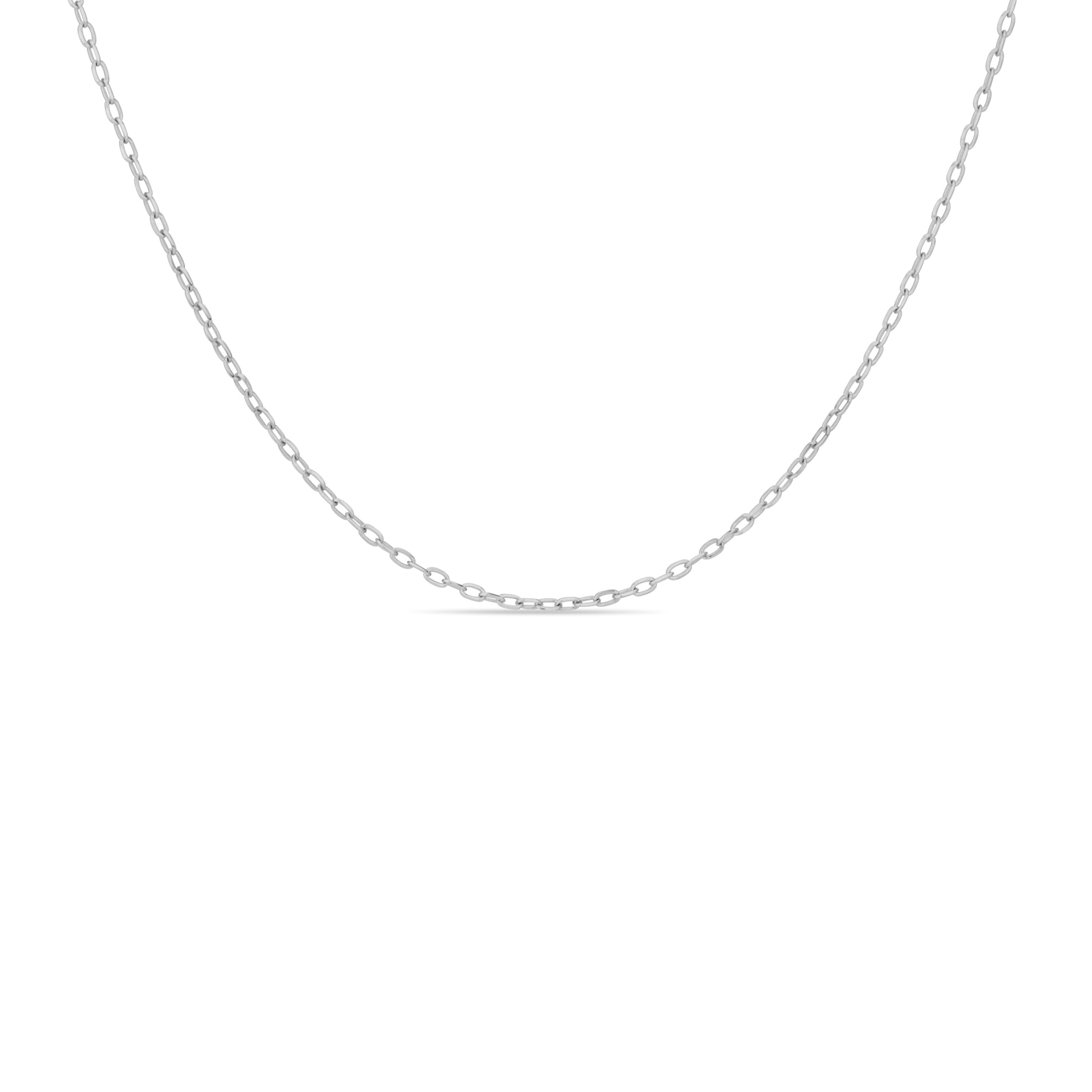 GIOVE MIO Cadena en Oro Blanco de 14Kt. Oro 14Kt / Blanco