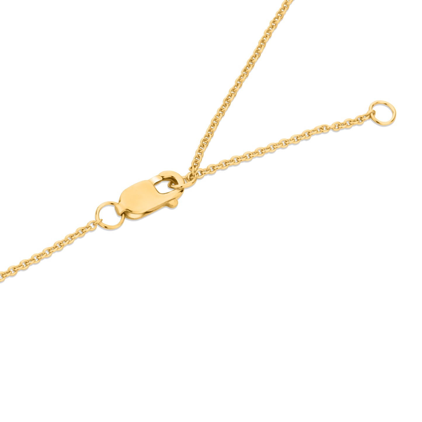 GIOVE MIO: Cadena de corazón en oro amarillo de 10kt con diamantes naturales. ¡Regala amor y brillo con este elegante dije! ORO 10KT / AMARILLO / 7 MM X 7 MM