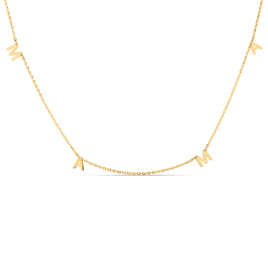 GIOVE MIO: Cadena con dije fashion en oro amarillo de 10kt, el regalo perfecto con propósito para brillar con estilo. ¡Dale un toque de elegancia a tu outfit con esta cadena de 45 CM + 3 CM y broche de reasa! ORO 10KT / AMARILLO