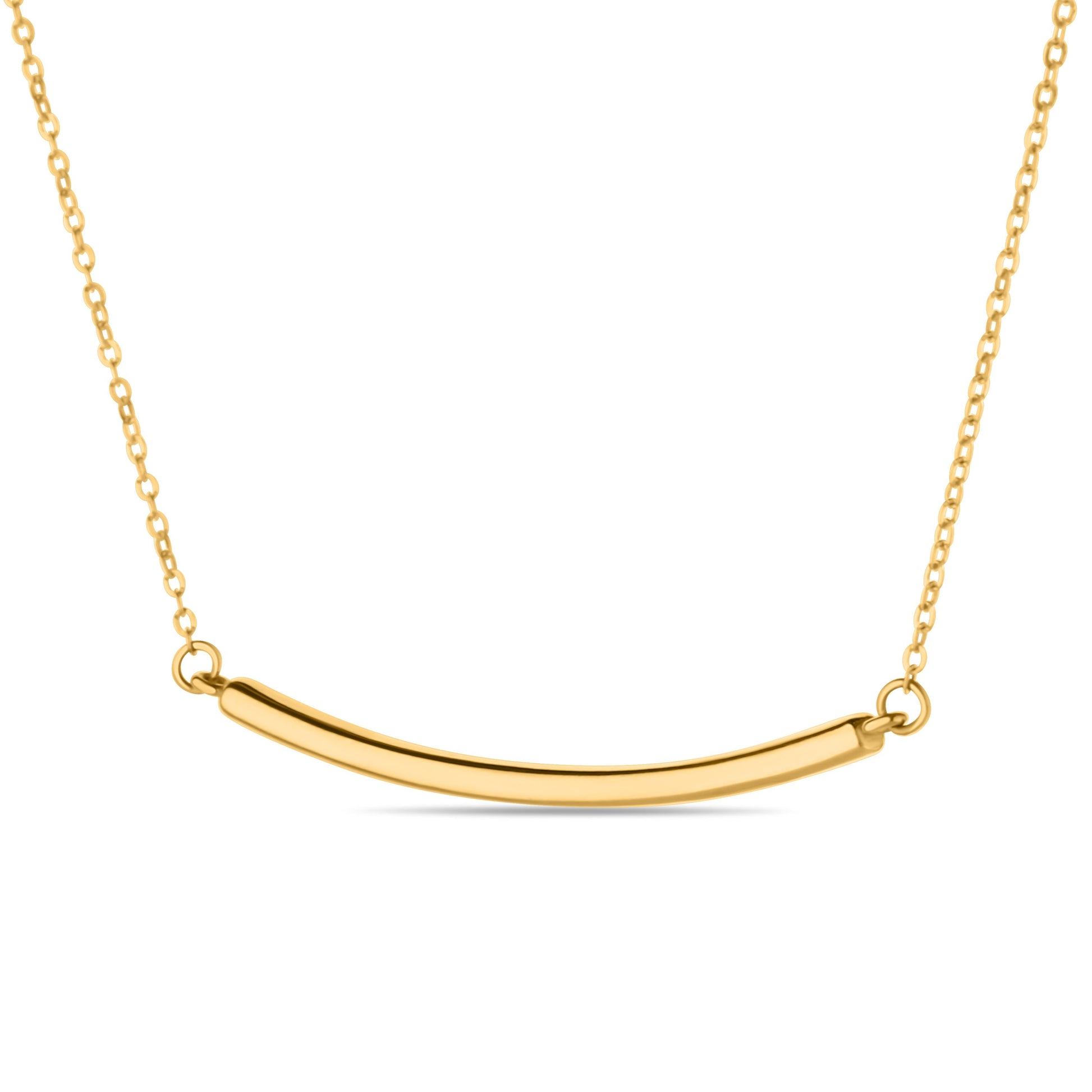 GIOVE MIO Cadena con Sonrisa en Oro Amarillo de 14Kt. Oro 14Kt / Amarillo / 33X1.4MM